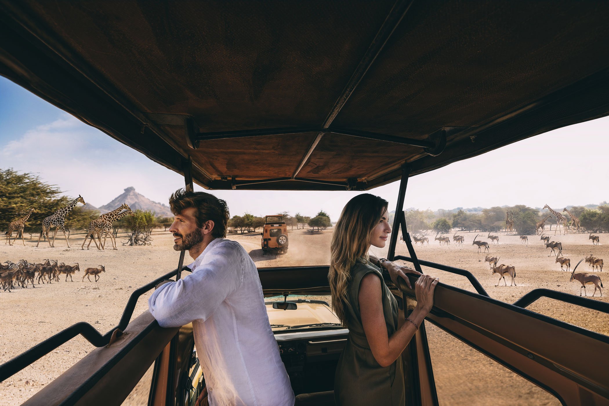 3. Safari na wyspie Sir Bani Yas